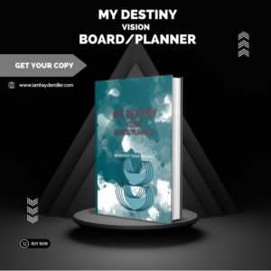 My destiny vision board planner on the go