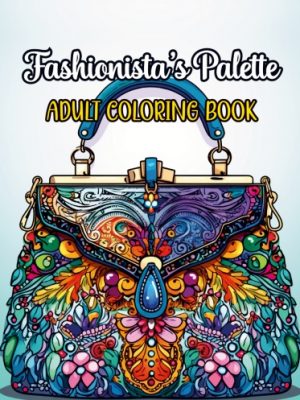Beautiful purses for adult coloring and helps aid with stress
